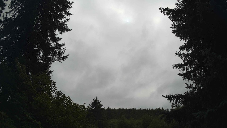 Pacific Northwest skyline timelapse frame from Aug 15th, 2026 at 3:45 PM