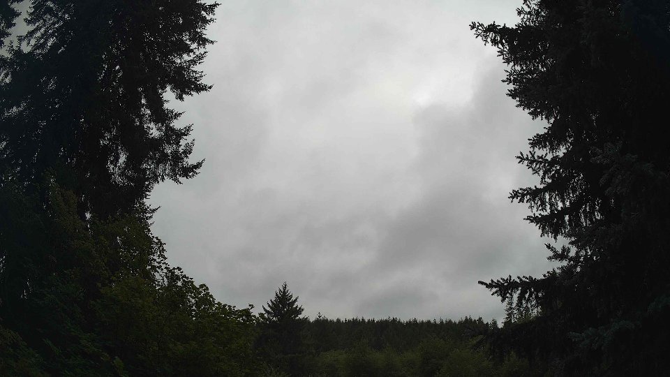Pacific Northwest skyline timelapse frame from Aug 15th, 2026 at 4:15 PM
