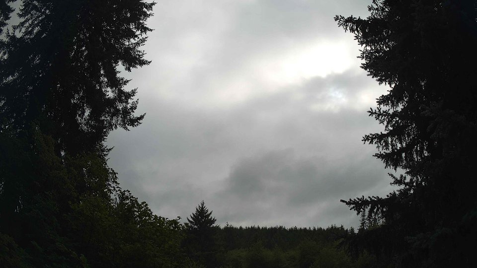 Pacific Northwest skyline timelapse frame from Aug 15th, 2026 at 4:45 PM