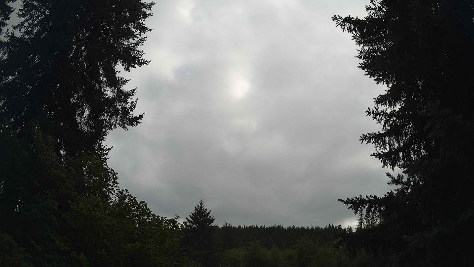 Pacific Northwest skyline timelapse frame from Aug 15th, 2026 at 5:15 PM