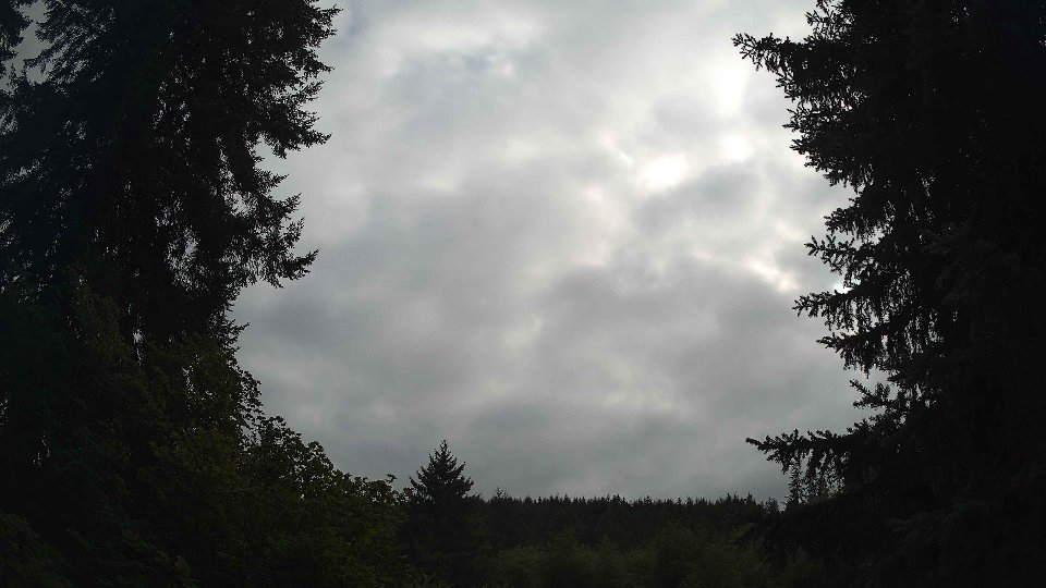 Pacific Northwest skyline timelapse frame from Aug 15th, 2026 at 5:30 PM