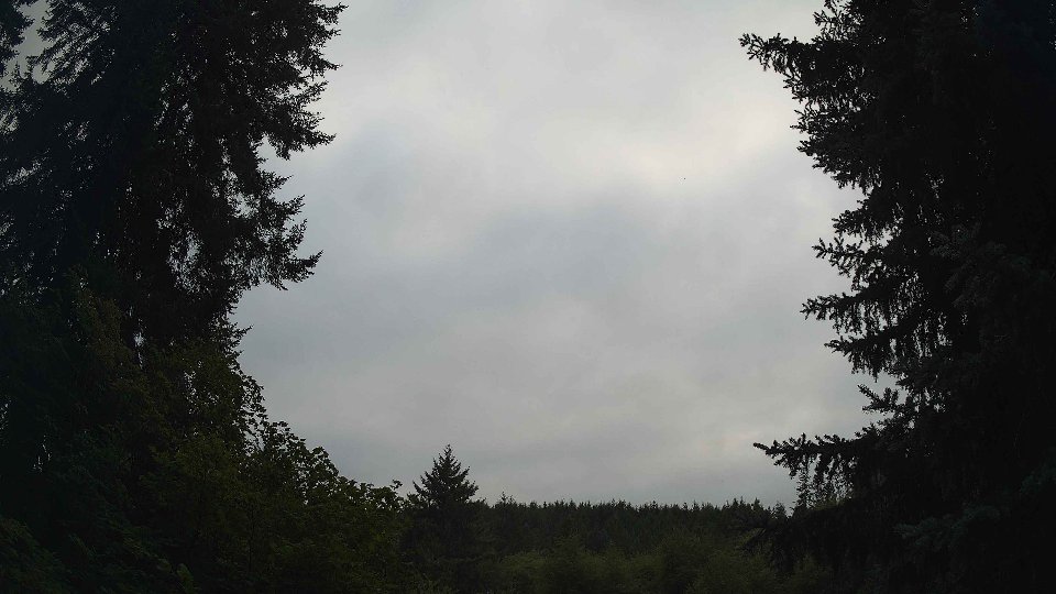Pacific Northwest skyline timelapse frame from Aug 15th, 2026 at 7:00 PM