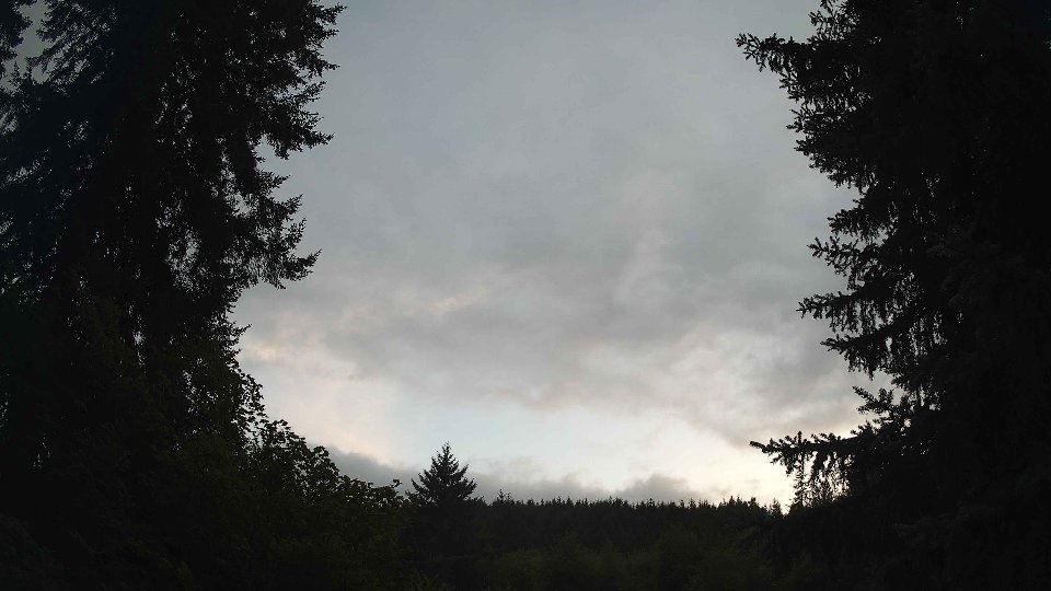 Pacific Northwest skyline timelapse frame from Aug 15th, 2026 at 8:15 PM