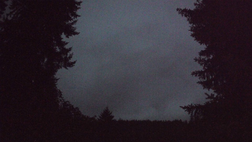 Pacific Northwest skyline timelapse frame from Aug 15th, 2026 at 5:32 AM
