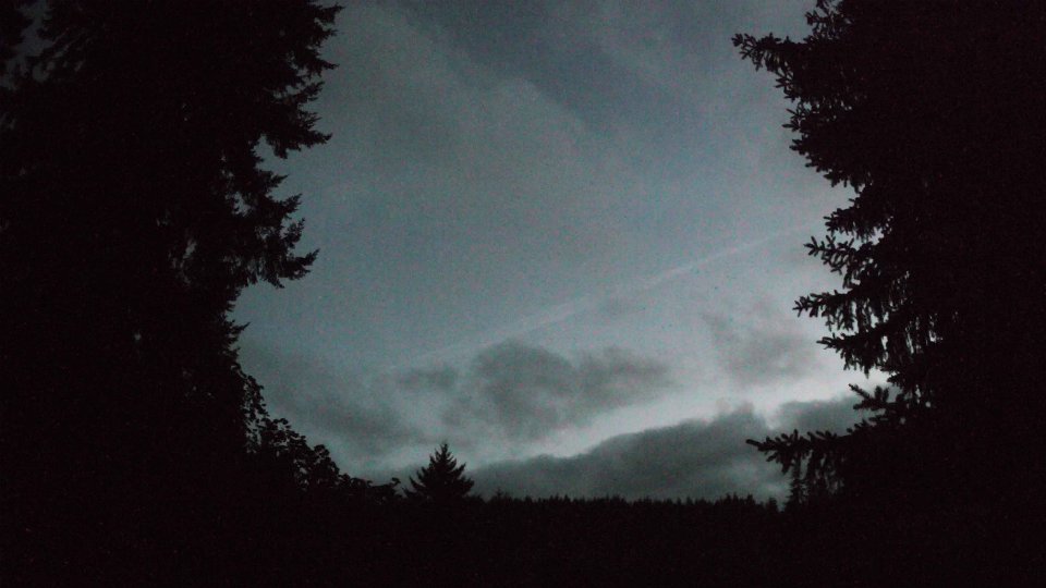 Pacific Northwest skyline timelapse frame from Aug 15th, 2026 at 9:00 PM