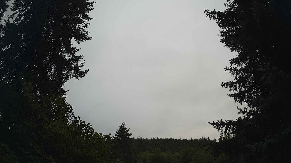 Pacific Northwest skyline timelapse frame from Aug 16th, 2026 at 7:30 AM