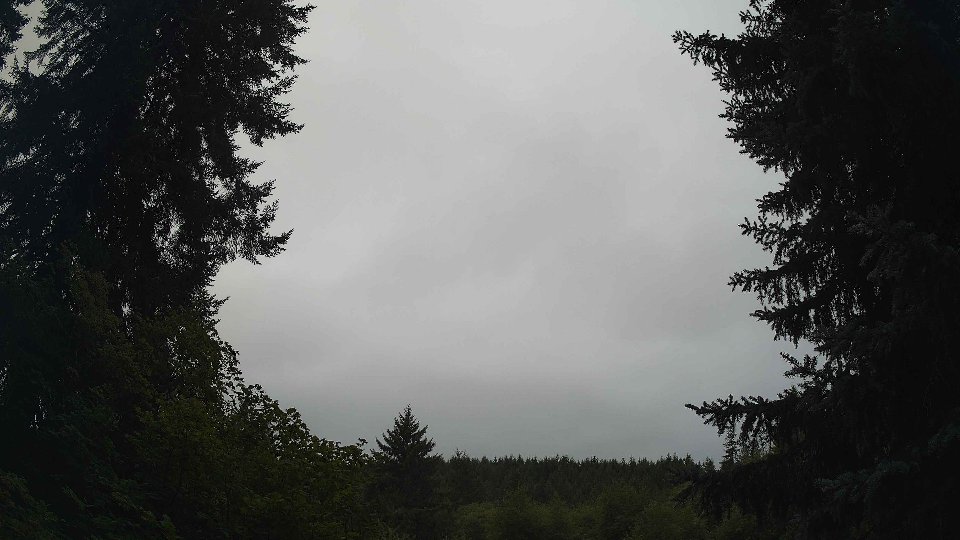 Pacific Northwest skyline timelapse frame from Aug 16th, 2026 at 9:00 AM