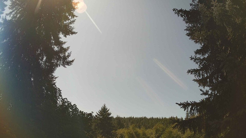 Pacific Northwest skyline timelapse frame from Aug 16th, 2026 at 1:00 PM