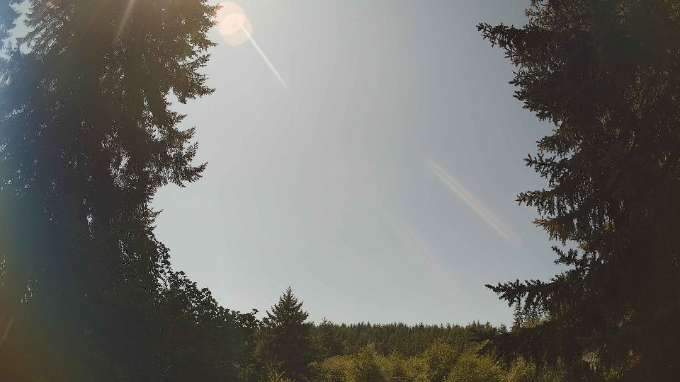 Pacific Northwest skyline timelapse frame from Aug 16th, 2026 at 1:15 PM