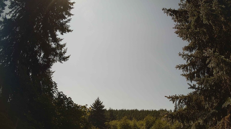 Pacific Northwest skyline timelapse frame from Aug 16th, 2026 at 1:45 PM