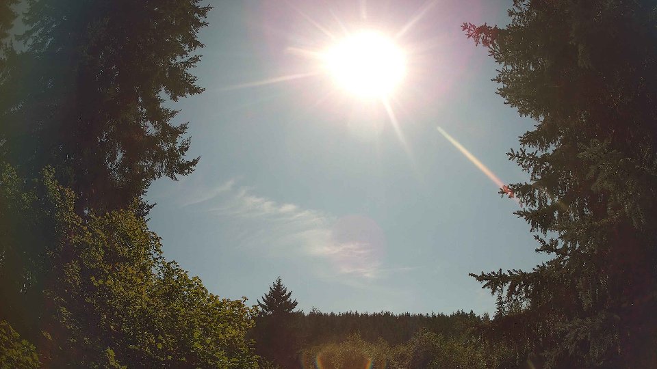 Pacific Northwest skyline timelapse frame from Aug 16th, 2026 at 3:45 PM