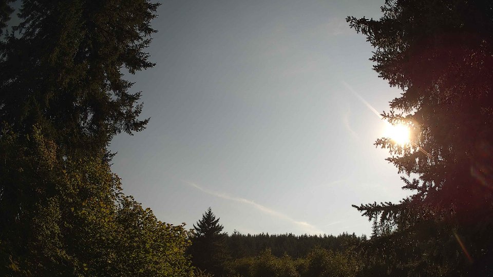 Pacific Northwest skyline timelapse frame from Aug 16th, 2026 at 5:30 PM