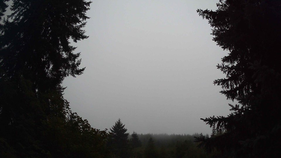 Pacific Northwest skyline timelapse frame from Aug 17th, 2026 at 6:00 AM