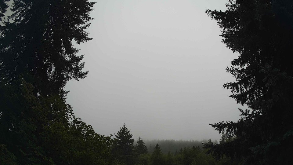 Pacific Northwest skyline timelapse frame from Aug 17th, 2026 at 8:30 AM