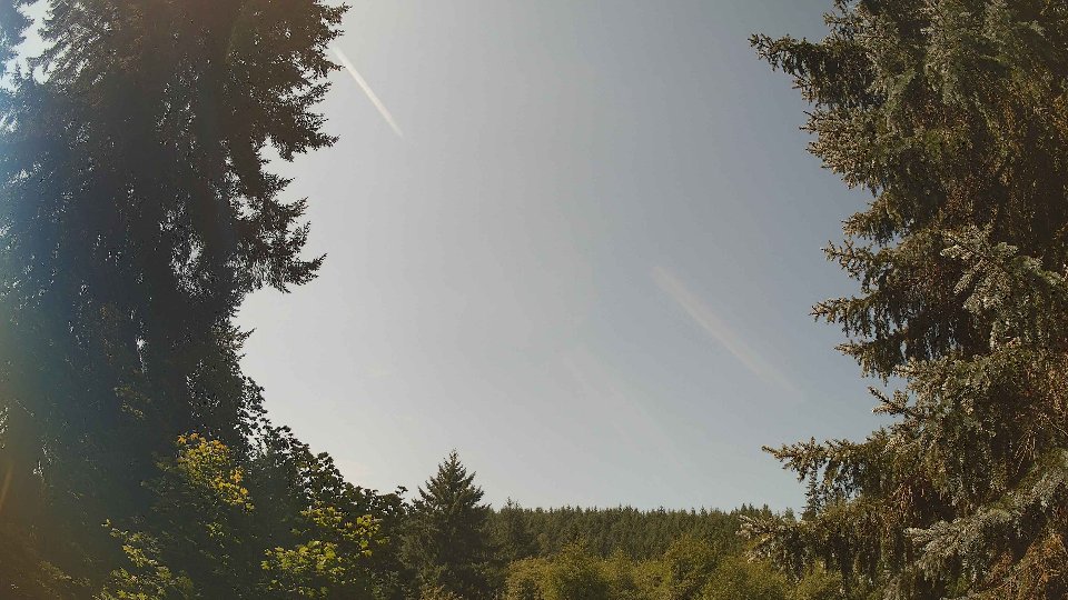 Pacific Northwest skyline timelapse frame from Aug 17th, 2026 at 12:15 PM