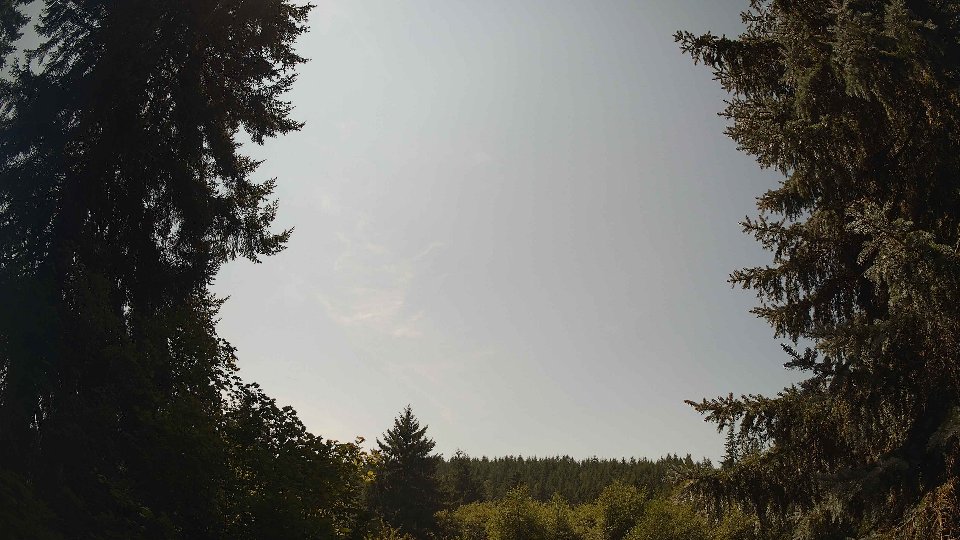 Pacific Northwest skyline timelapse frame from Aug 17th, 2026 at 1:45 PM