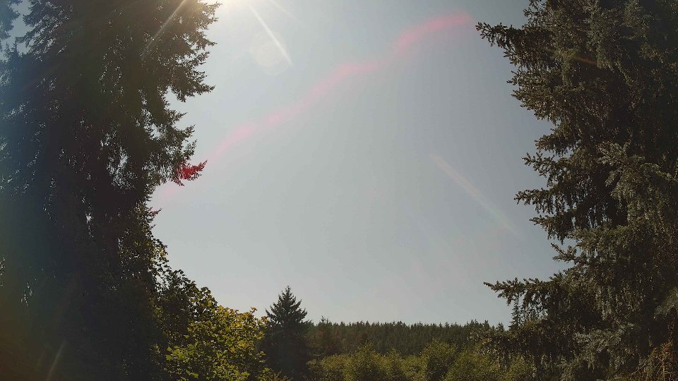 Pacific Northwest skyline timelapse frame from Aug 17th, 2026 at 2:00 PM