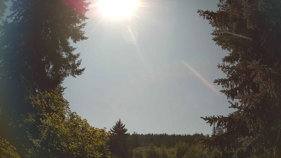 Pacific Northwest skyline timelapse frame from Aug 17th, 2026 at 2:45 PM