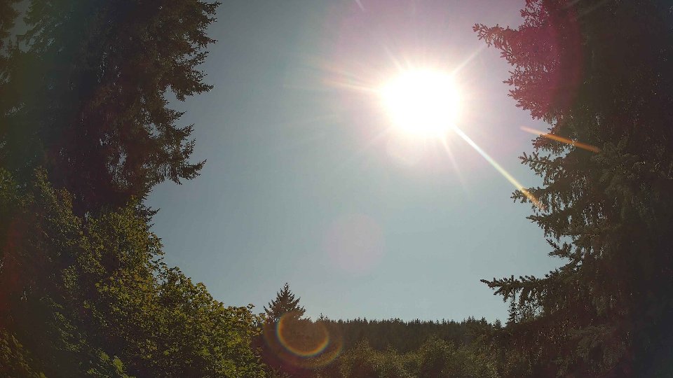 Pacific Northwest skyline timelapse frame from Aug 17th, 2026 at 4:15 PM