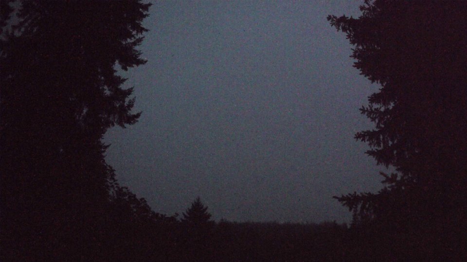 Pacific Northwest skyline timelapse frame from Aug 17th, 2026 at 5:38 AM
