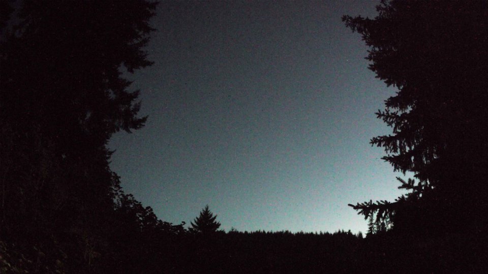 Pacific Northwest skyline timelapse frame from Aug 17th, 2026 at 8:59 PM