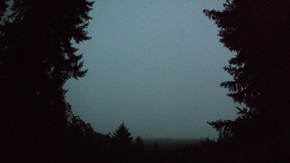 Pacific Northwest skyline timelapse frame from Aug 18th, 2026 at 5:45 AM