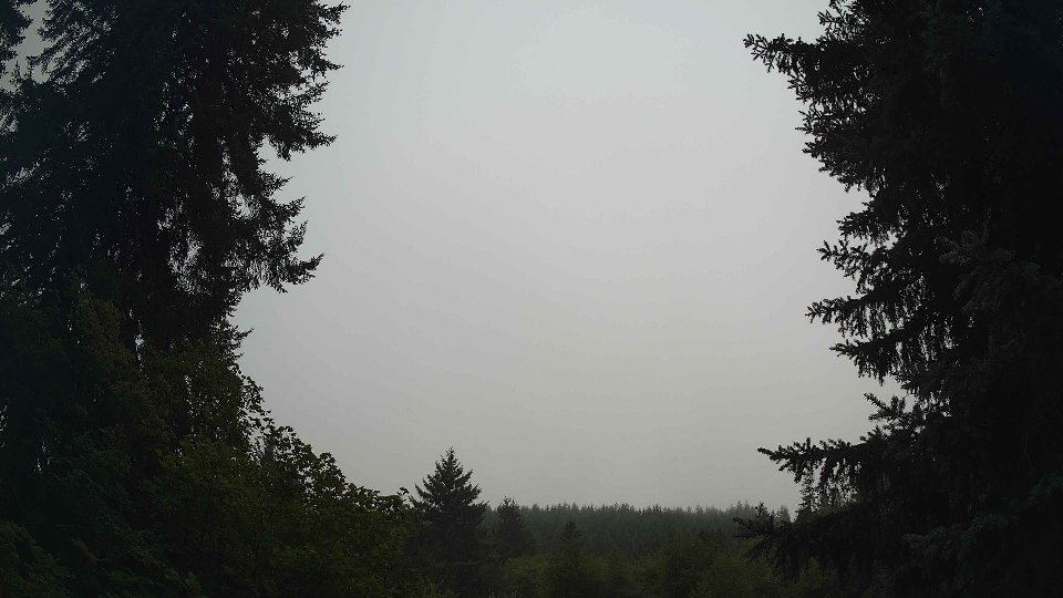 Pacific Northwest skyline timelapse frame from Aug 18th, 2026 at 7:45 AM