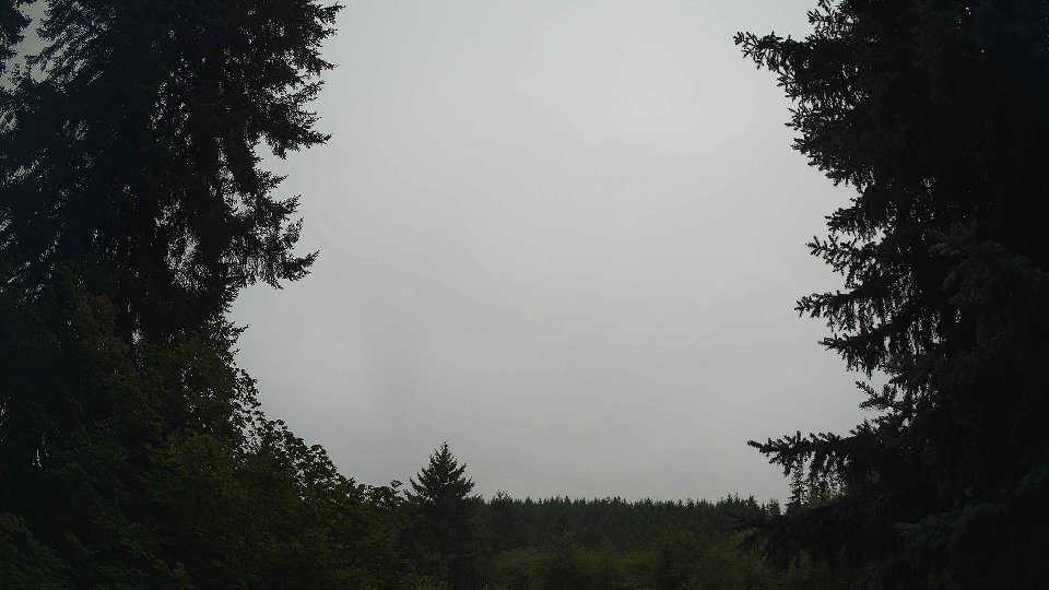 Pacific Northwest skyline timelapse frame from Aug 18th, 2026 at 10:45 AM