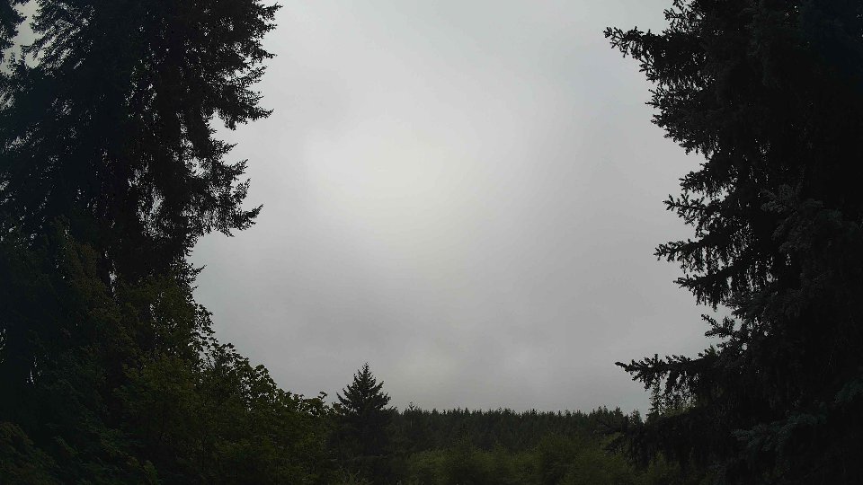 Pacific Northwest skyline timelapse frame from Aug 18th, 2026 at 11:45 AM