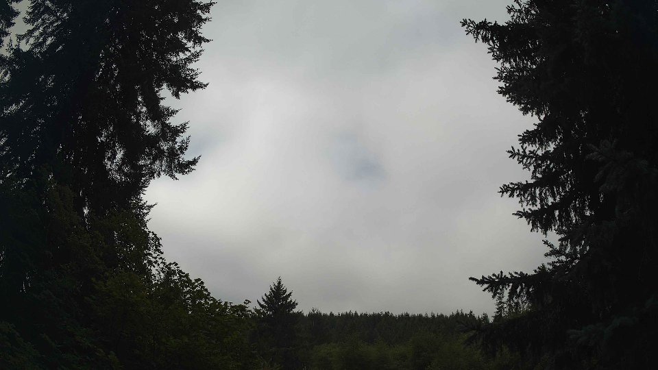 Pacific Northwest skyline timelapse frame from Aug 18th, 2026 at 12:00 PM