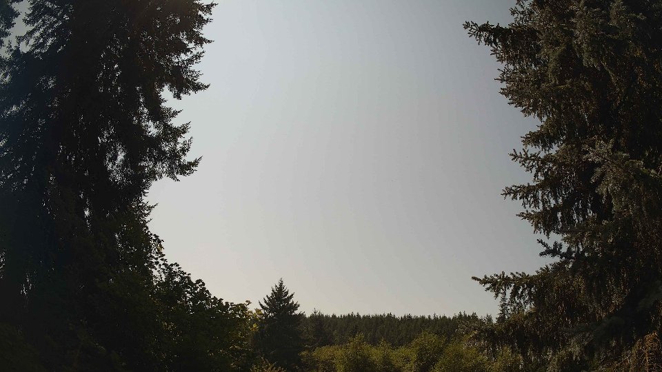 Pacific Northwest skyline timelapse frame from Aug 18th, 2026 at 1:45 PM