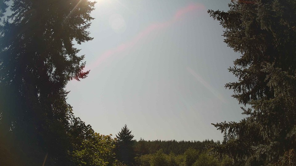 Pacific Northwest skyline timelapse frame from Aug 18th, 2026 at 2:00 PM