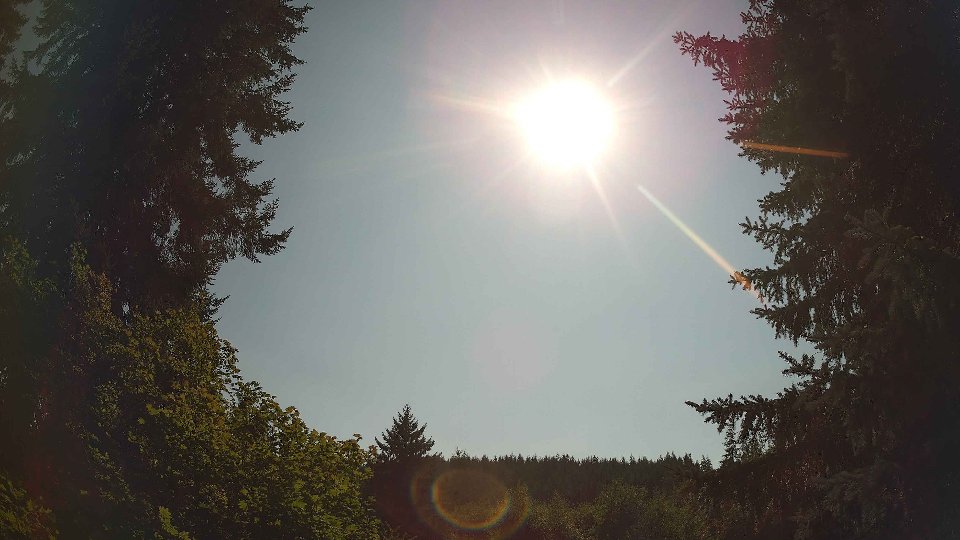 Pacific Northwest skyline timelapse frame from Aug 18th, 2026 at 4:00 PM