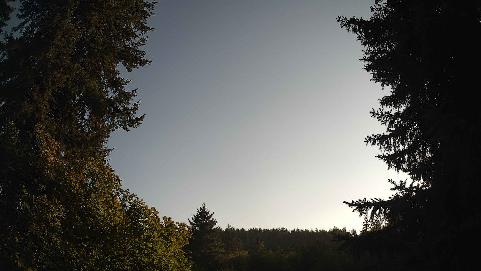 Pacific Northwest skyline timelapse frame from Aug 18th, 2026 at 6:45 PM