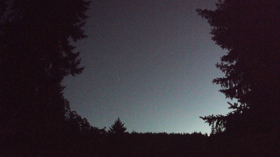 Pacific Northwest skyline timelapse frame from Aug 18th, 2026 at 8:59 PM