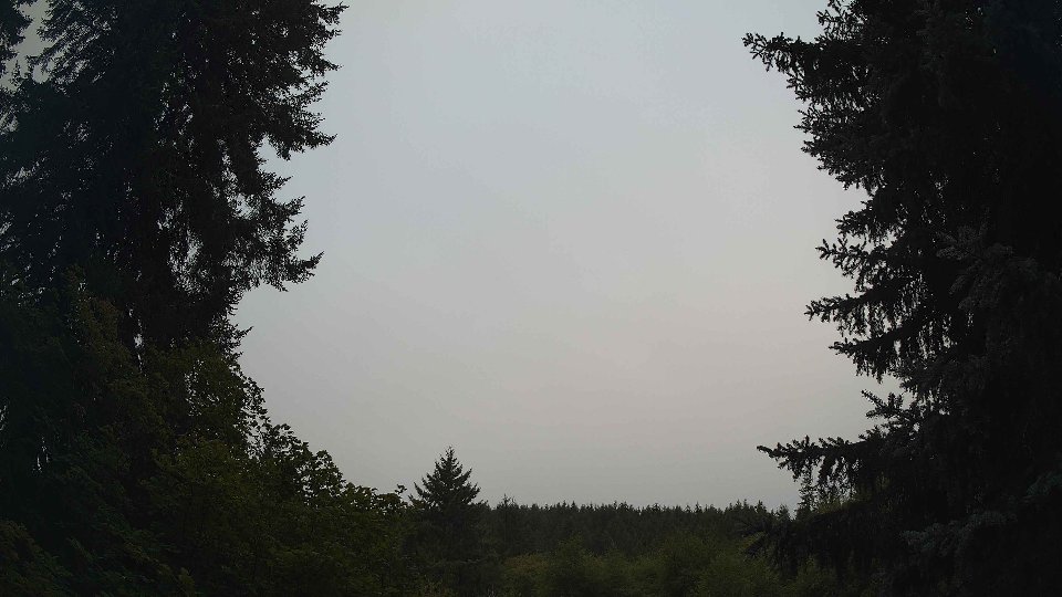 Pacific Northwest skyline timelapse frame from Aug 19th, 2026 at 7:15 AM