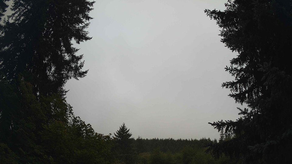 Pacific Northwest skyline timelapse frame from Aug 19th, 2026 at 7:30 AM
