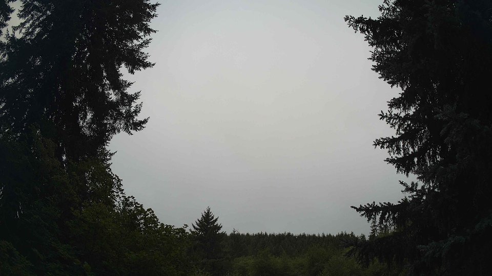 Pacific Northwest skyline timelapse frame from Aug 19th, 2026 at 8:00 AM