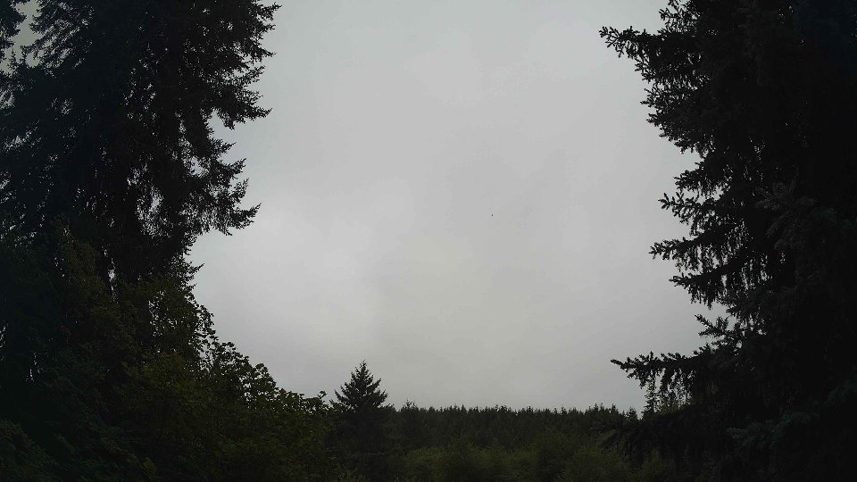 Pacific Northwest skyline timelapse frame from Aug 19th, 2026 at 9:45 AM