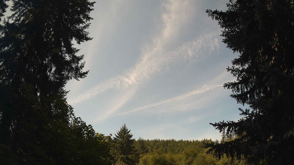 Pacific Northwest skyline timelapse frame from Aug 19th, 2026 at 11:15 AM