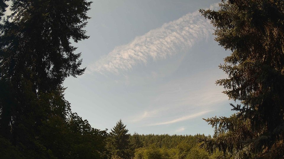 Pacific Northwest skyline timelapse frame from Aug 19th, 2026 at 11:45 AM