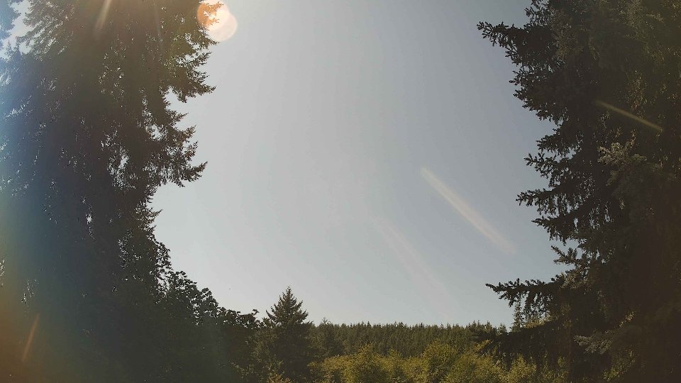 Pacific Northwest skyline timelapse frame from Aug 19th, 2026 at 1:00 PM