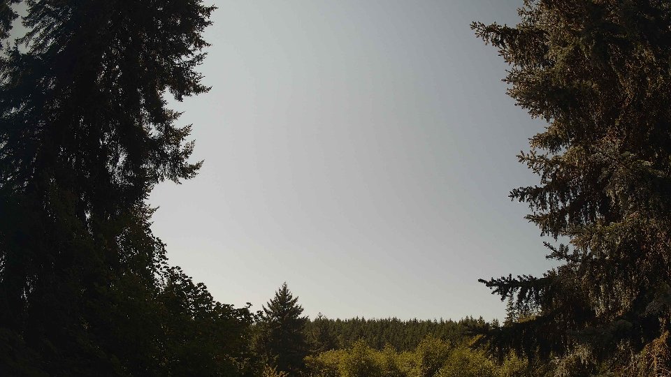 Pacific Northwest skyline timelapse frame from Aug 19th, 2026 at 1:30 PM