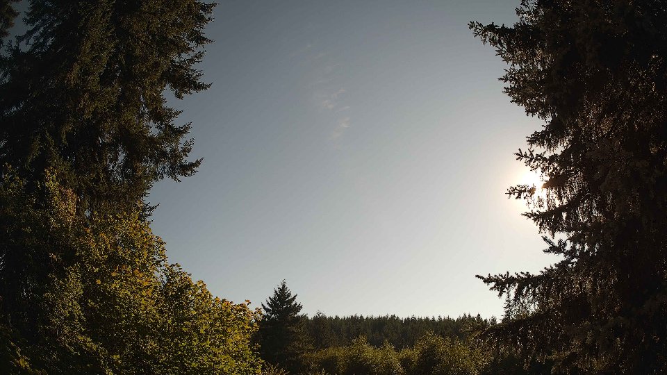 Pacific Northwest skyline timelapse frame from Aug 19th, 2026 at 5:30 PM