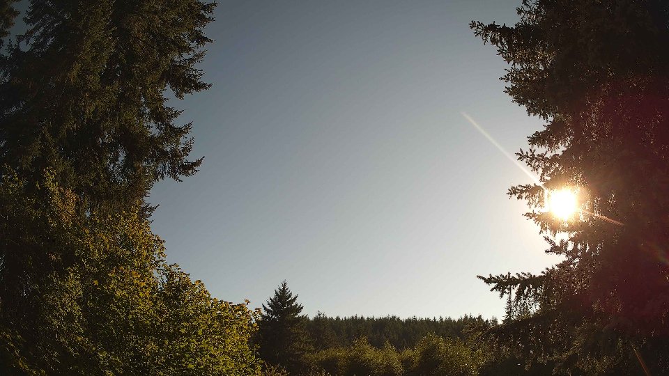 Pacific Northwest skyline timelapse frame from Aug 19th, 2026 at 5:45 PM