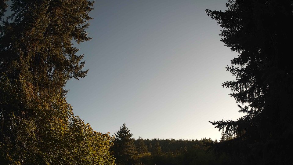Pacific Northwest skyline timelapse frame from Aug 19th, 2026 at 6:45 PM