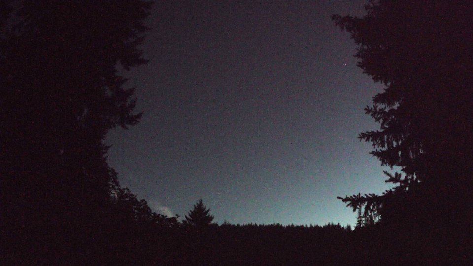 Pacific Northwest skyline timelapse frame from Aug 19th, 2026 at 8:59 PM