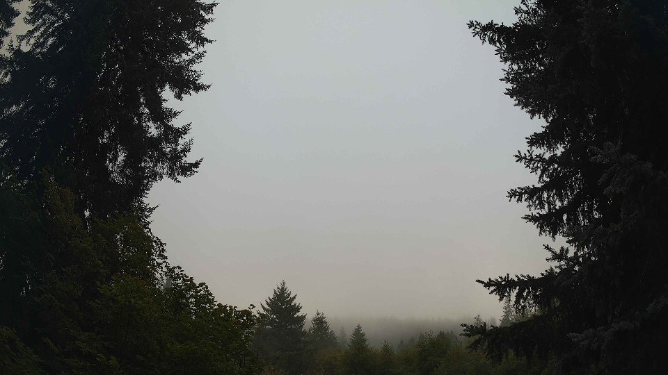 Pacific Northwest skyline timelapse frame from Aug 20th, 2026 at 7:30 AM