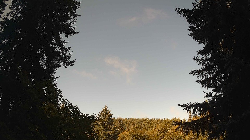 Pacific Northwest skyline timelapse frame from Aug 20th, 2026 at 9:15 AM