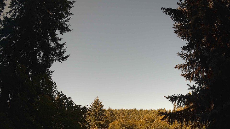 Pacific Northwest skyline timelapse frame from Aug 20th, 2026 at 9:30 AM